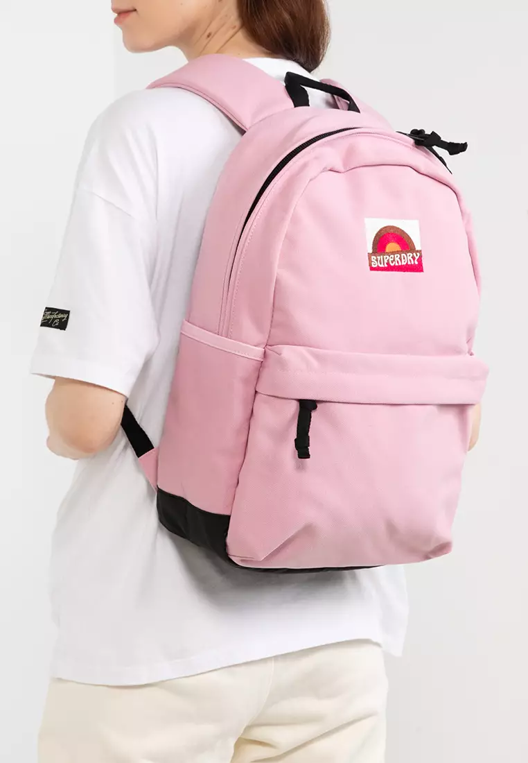 Superdry rainbow backpack cheap
