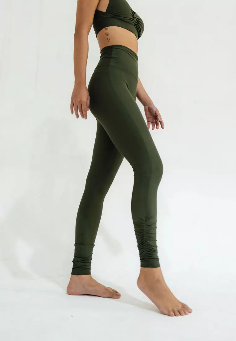 Max Fashion Solid Anti-Pilling Mid-Rise Leggings with Elasticised Waistband