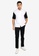 ck Calvin Klein black POPLIN POLO SHIRT WITH EMBROIDERED LOGO FB62EAA26CD0D4GS_4