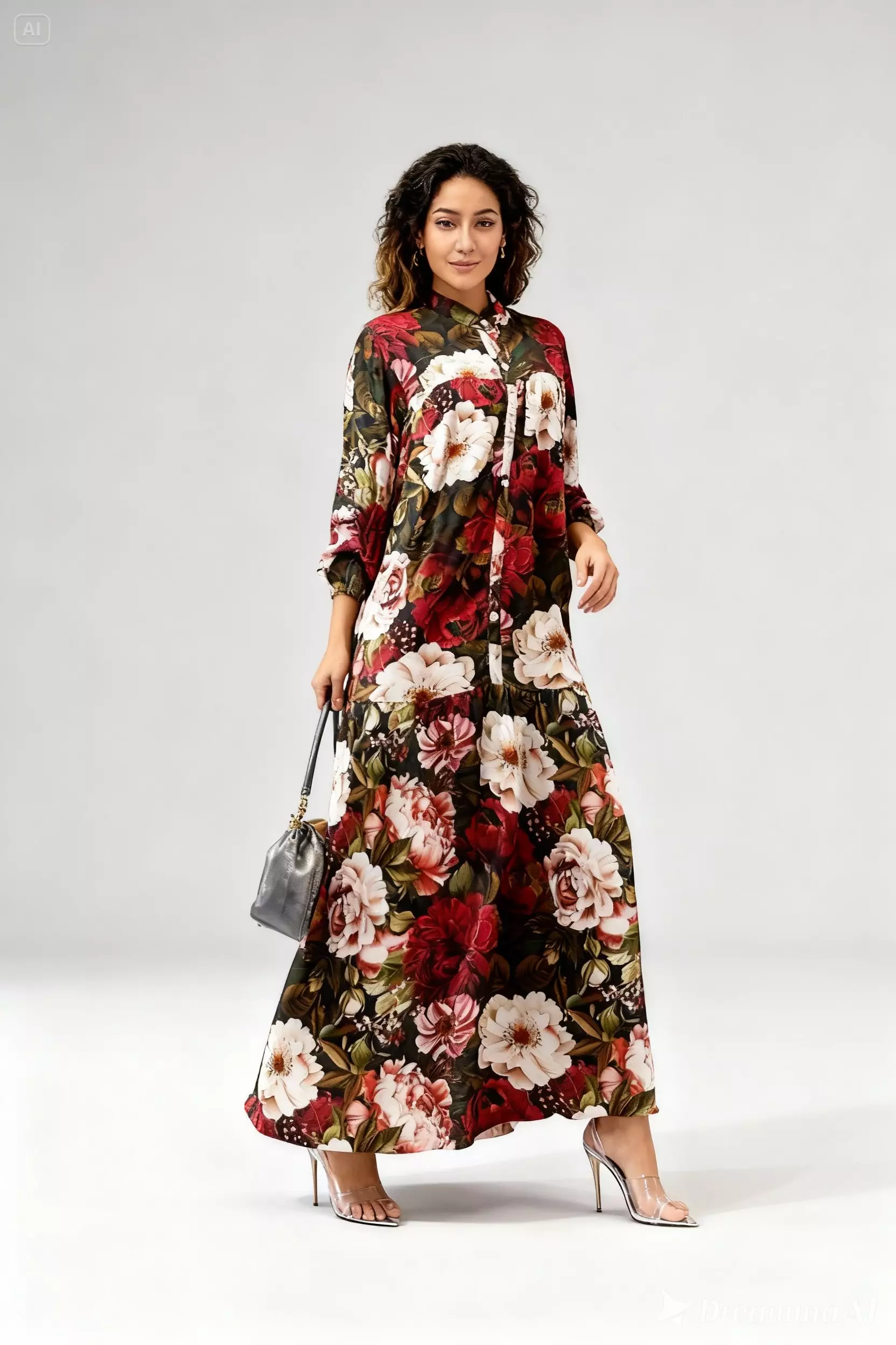 Ravenala madagascarien Syeril Dress Grey