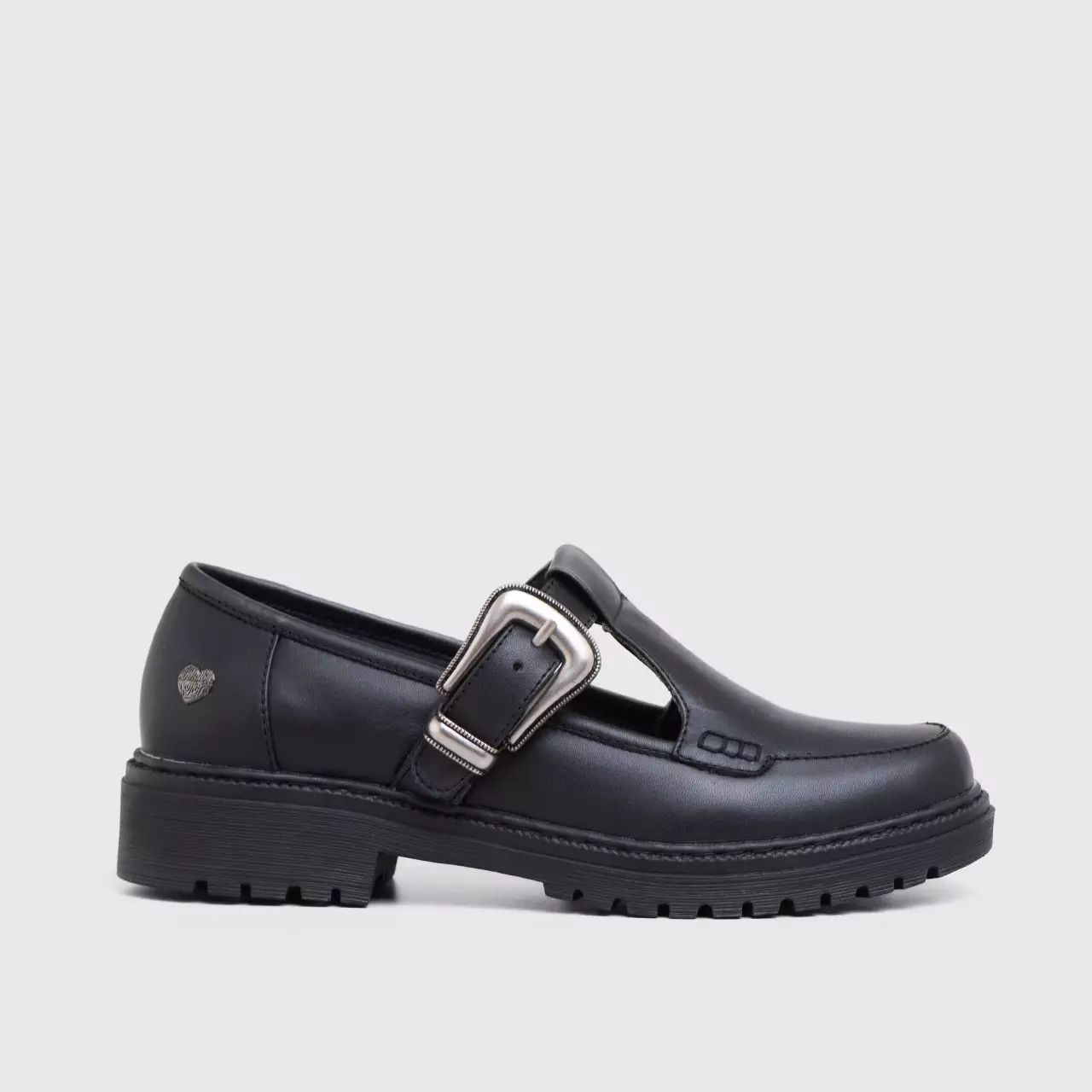Elle Loafer Genuine Leather Matte Black