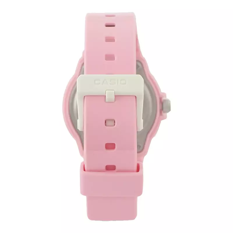 Jam Tangan Wanita Analog Casio Standard LRW-200H-4E4VDF LRW200 LRW-200H Pink Resin Band