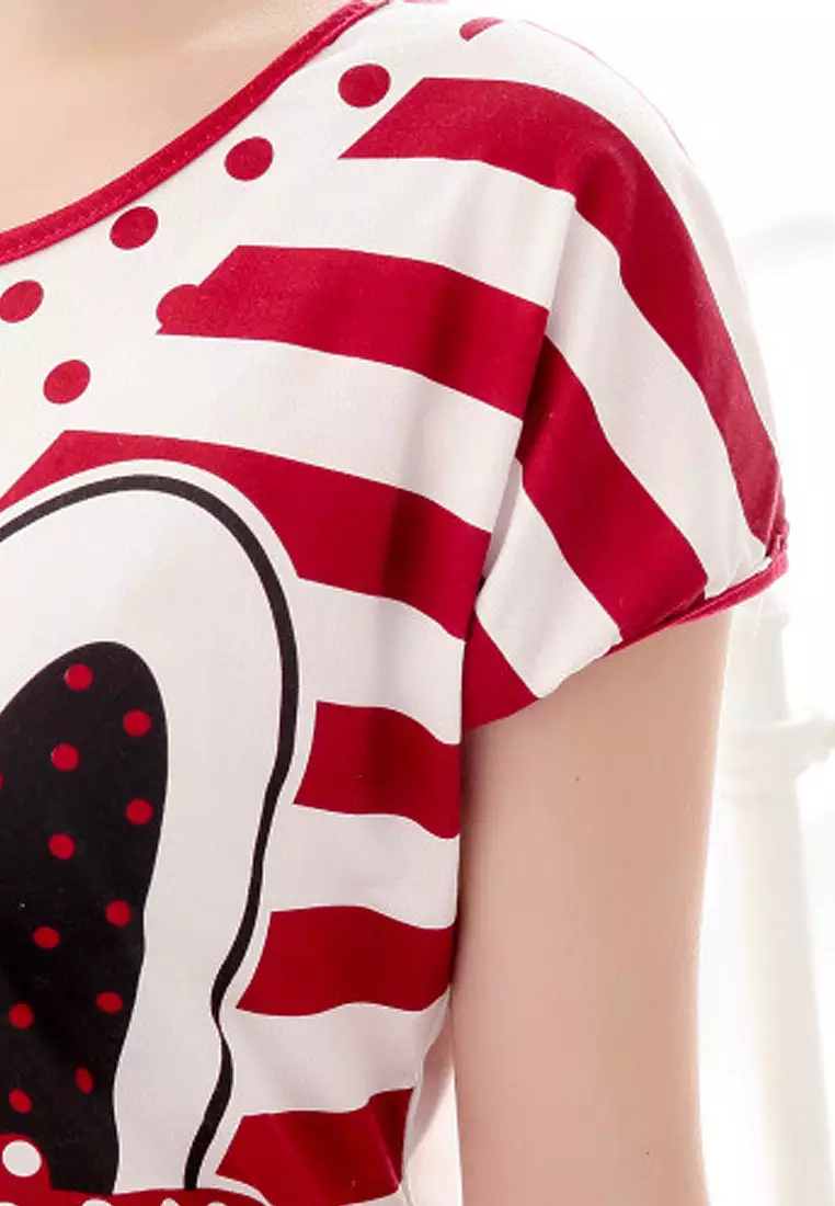 Jual WAKAKIDS Daster Wanita Dewasa Piyama Baju Tidur Pendek Import