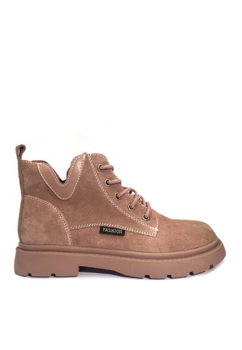 Twenty Eight Shoes VANSA Stylish Nubuck Leather Martin Boot VSW-B301 6C188SHDF396AFGS_1