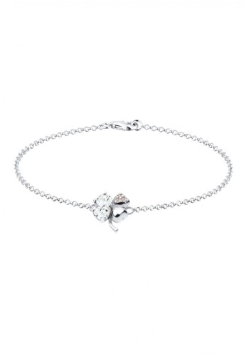 Jual Elli Germany 925 Sterling Silver Gelang  Clover 