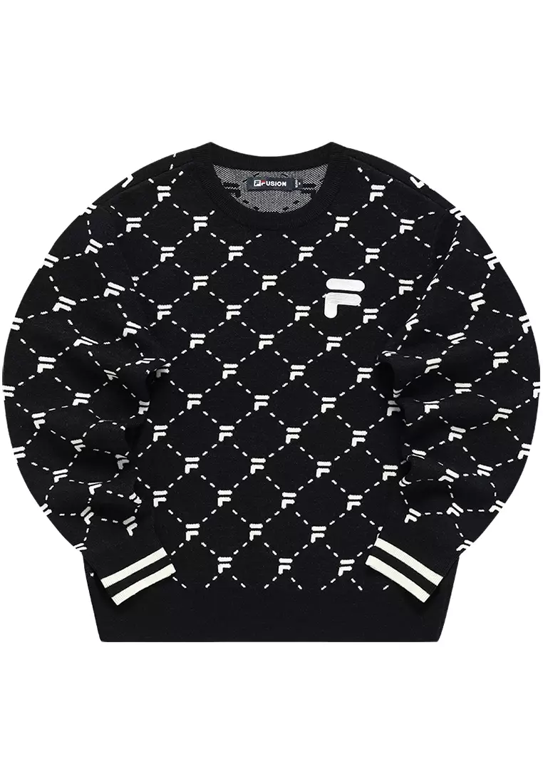 Fila black online sweater