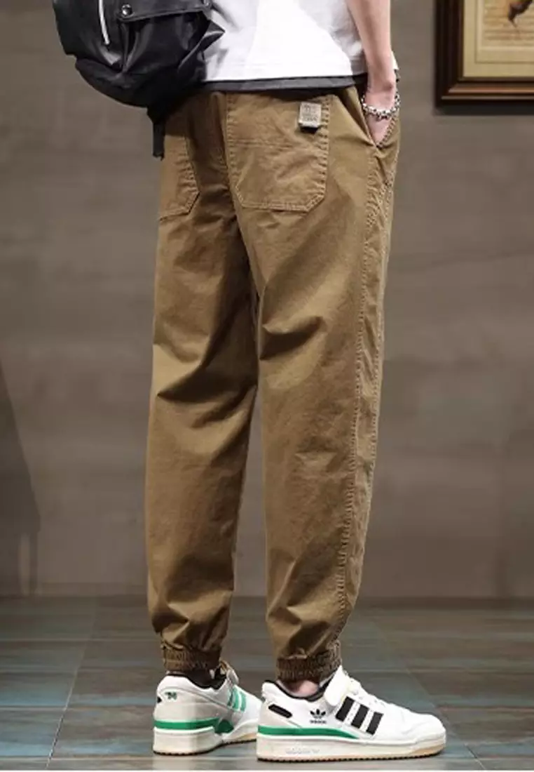 Drawstring Casual Jogger Pants