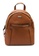 Unisa brown Faux Leather Studded Backpack 6950BACF5203E7GS_1