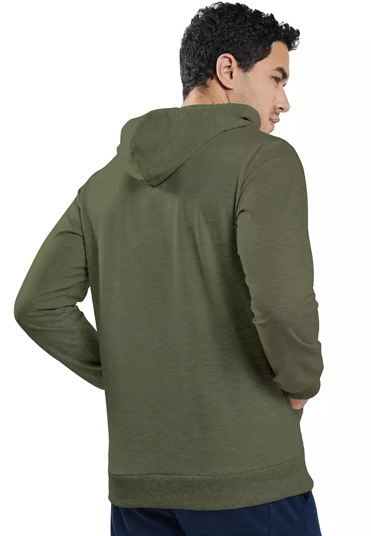 Jaket Resleting Hoodie 2521J06