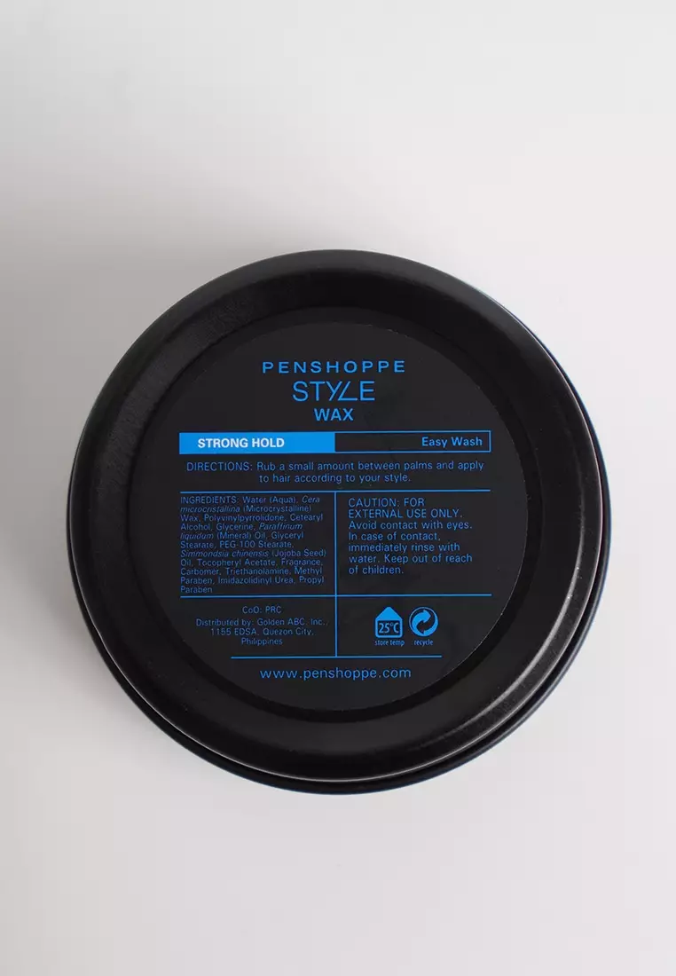 Penshoppe Style Hair Wax Strong Hold 80G For Men