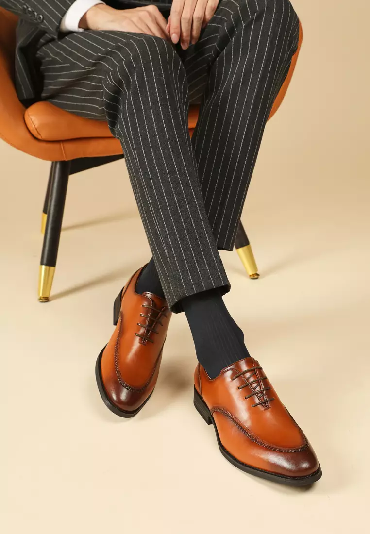 Basic Business Leather Oxford Shoes KB35511