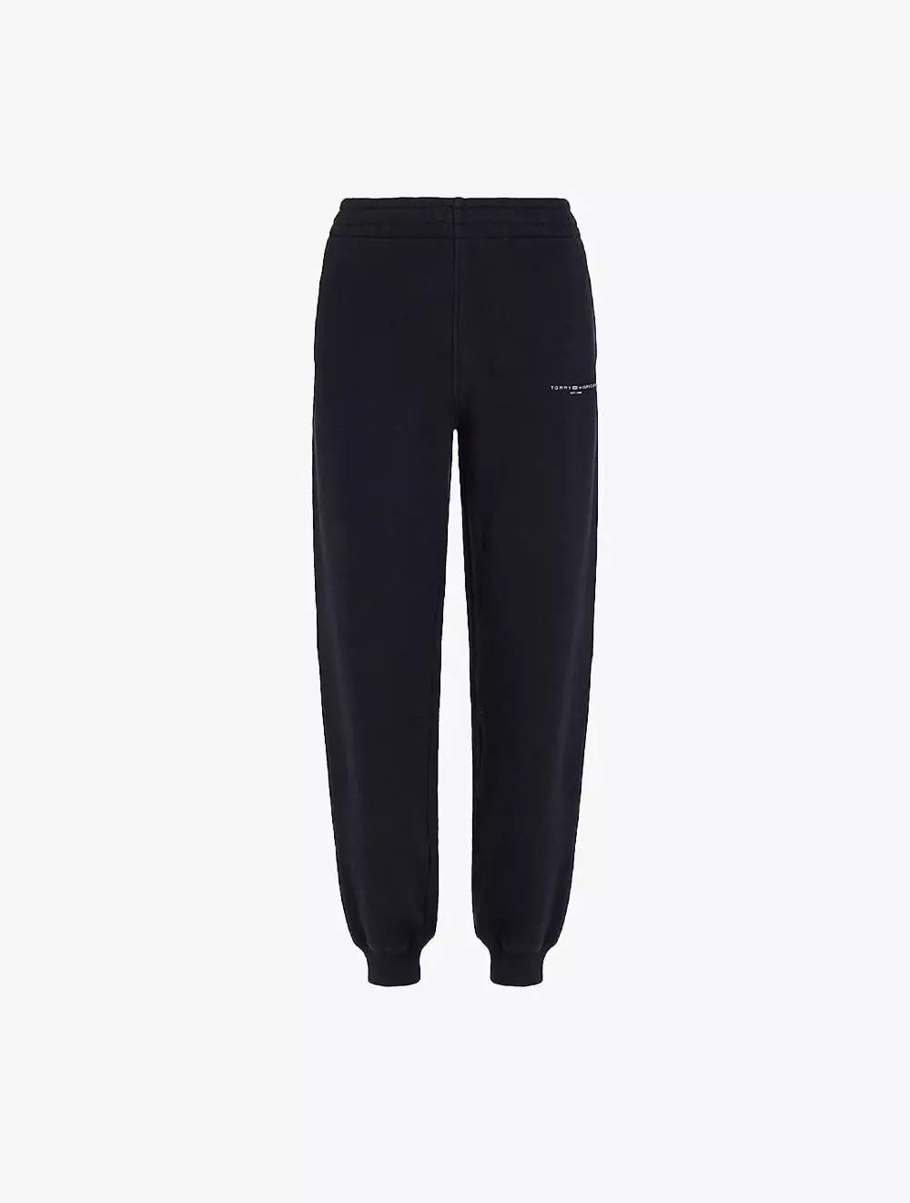Tommy Hilfiger - Side Logo Cuffed Joggers - Navy - Navy