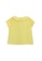 Knot yellow Girl organic cotton polo Salomé 299B1KAB55B459GS_3