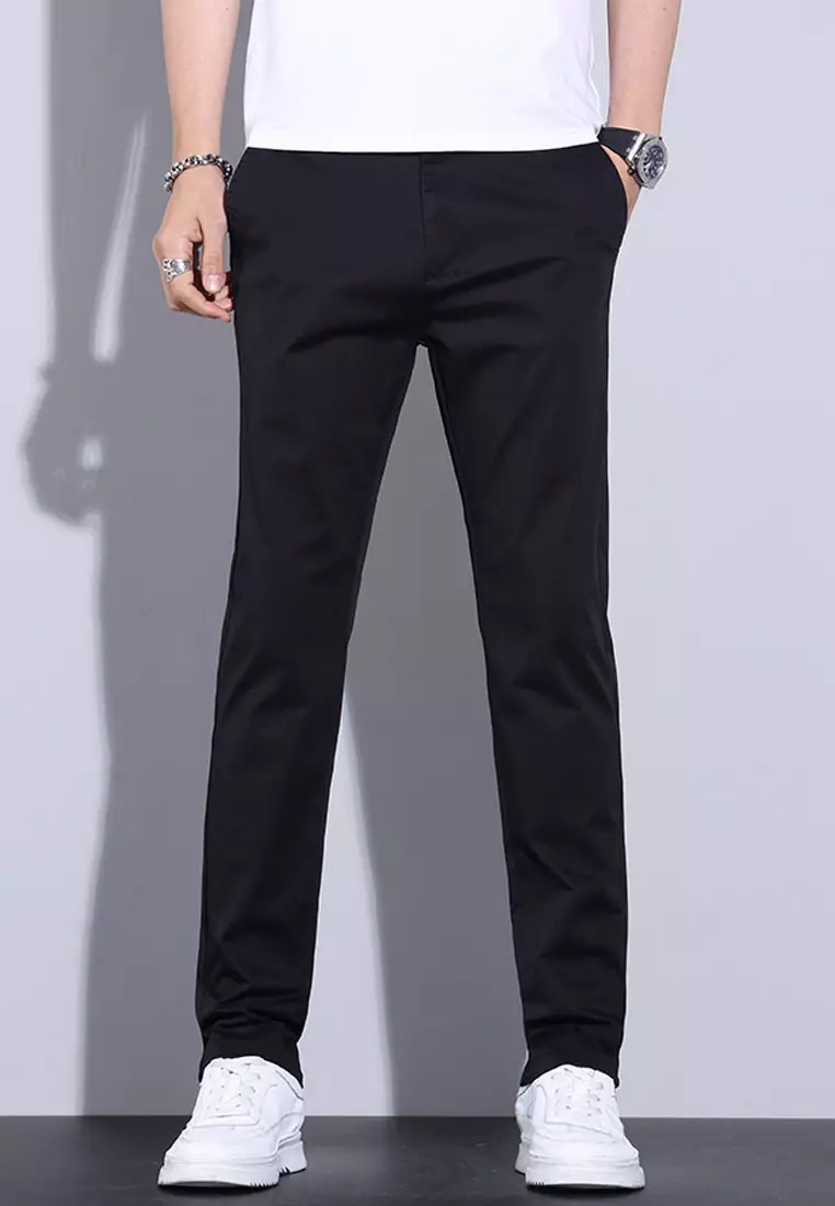 Slim Twill Trousers