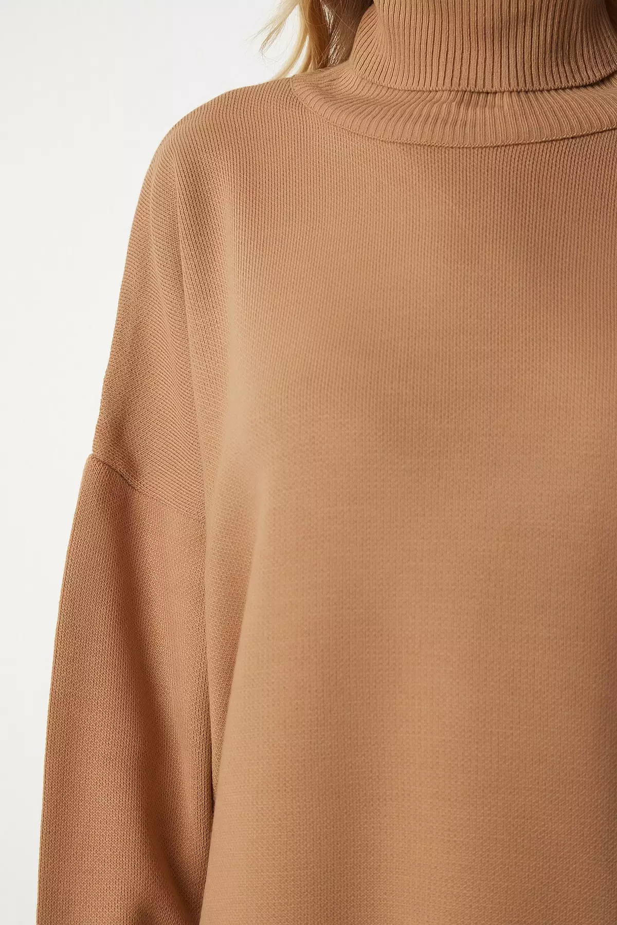 Turtleneck Knit Sweater