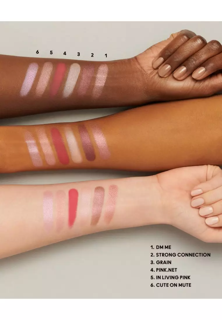 MAC 專業色藝6色眼影盤 #玫瑰色