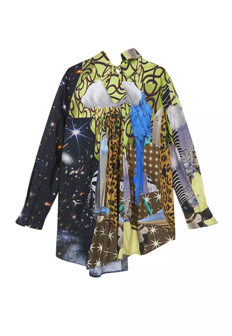 Long Sleeve Printed Shirt