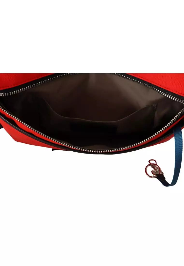 Buy Givenchy Givenchy Red Polyamide Downtown Flat Crossbody Bag 2023