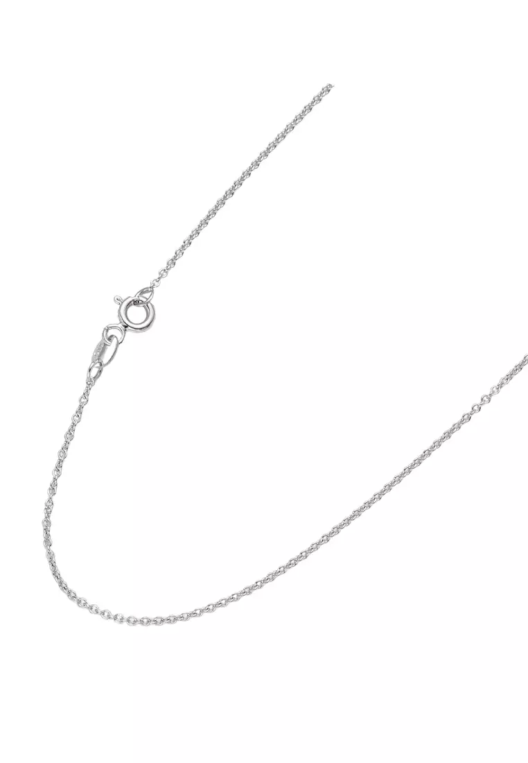 LITZ 18K 白金鏈 OM-RLF2306CRL (1.84g+/-)