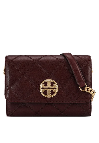 Tory Burch red Willa Chain Wallet Bag (nt) EB3DBACE45C8C7GS_1