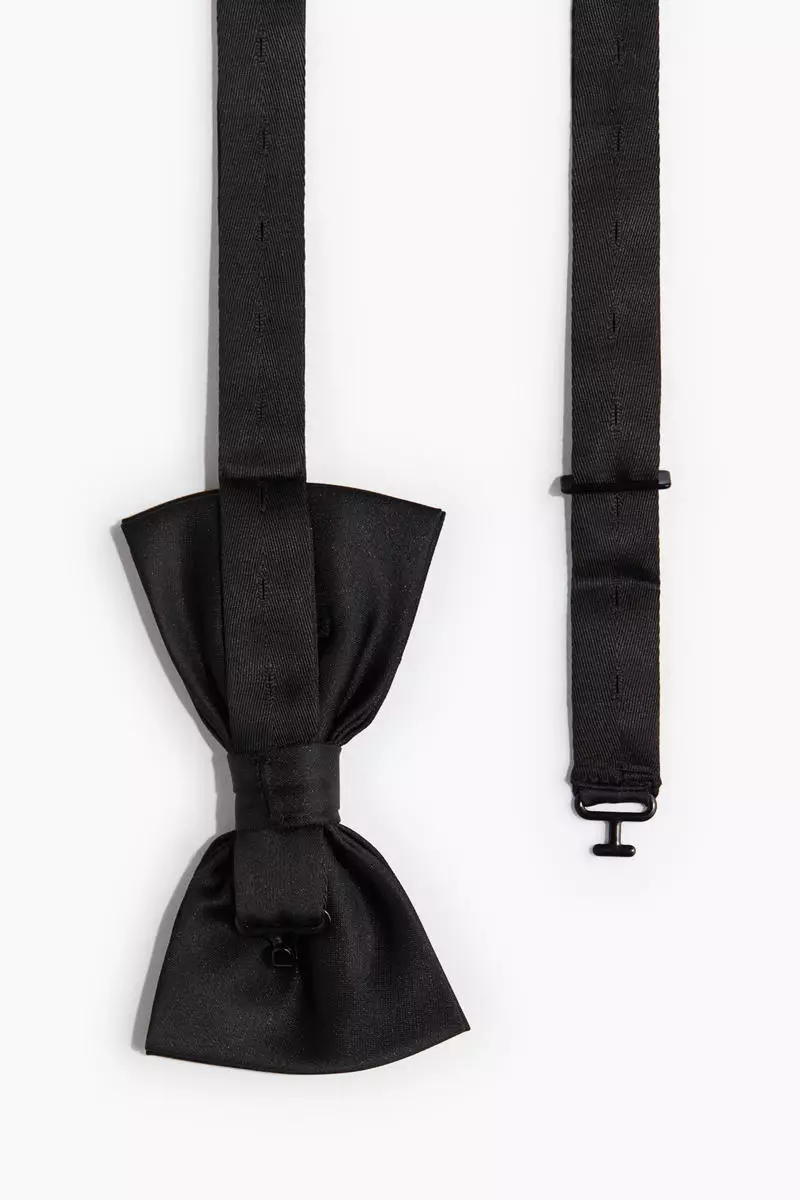 Satin bow tie
