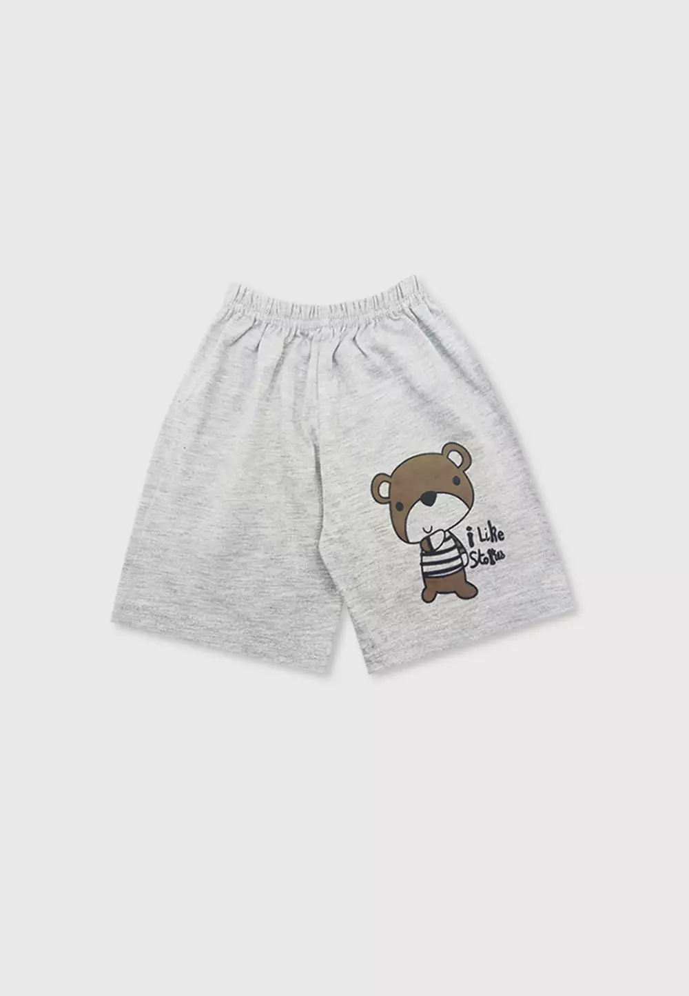Wakakids Baju Bayi Anak Laki Laki Usi 6 Bulan Hingga 12 Bulan Setelan Celana Kaos Motif Bear Like Stories 2864 Biru