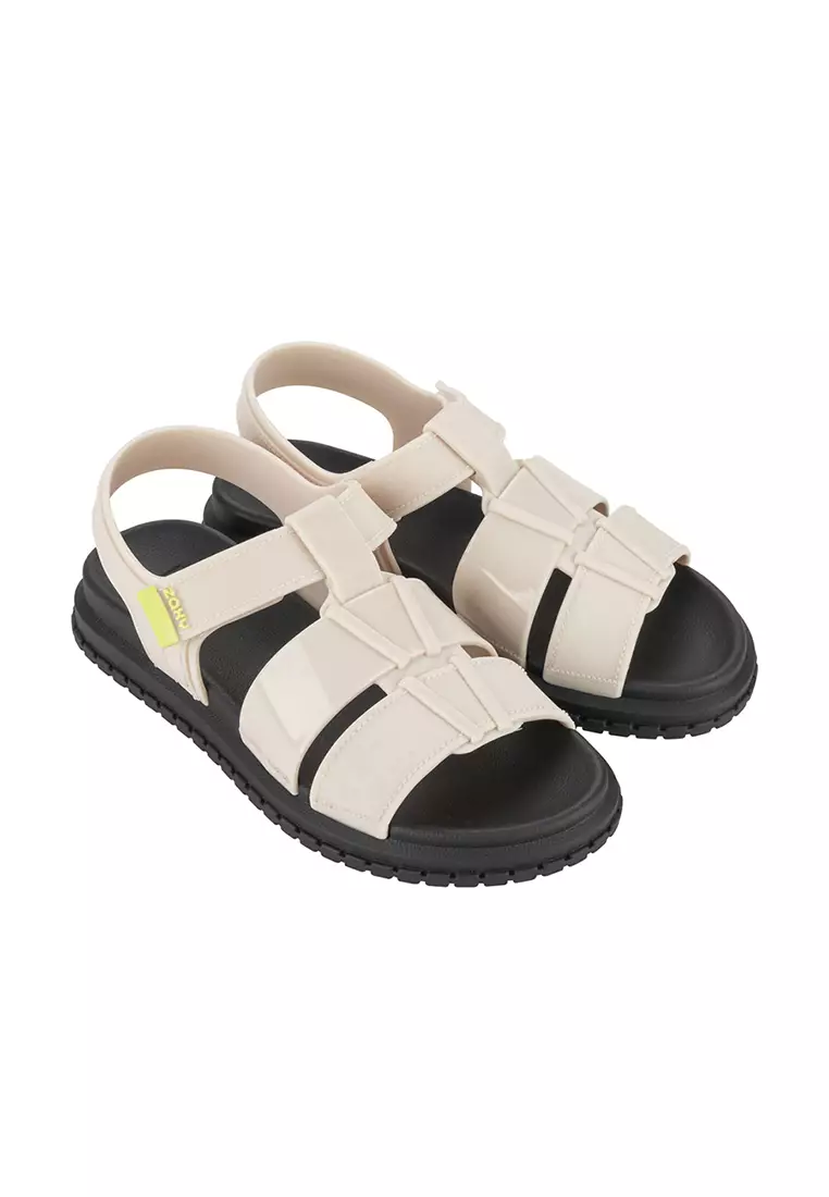Discount on Zaxy  shoes - SKU: Zaxy Unic Sandal Off White/Black