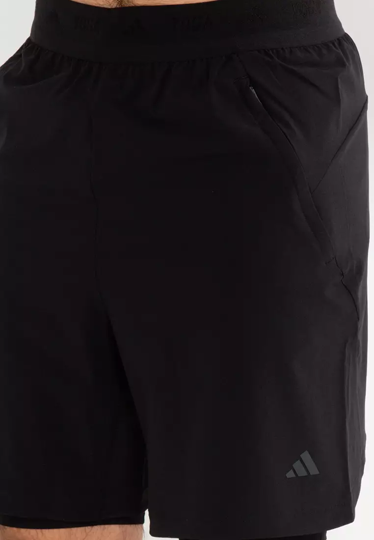 adidas 2 in 1 workout shorts