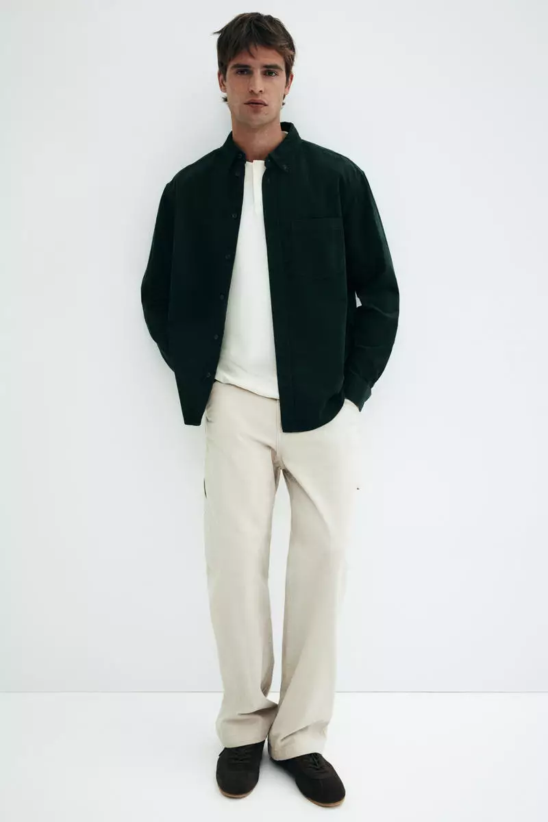 Regular Fit Corduroy shirt