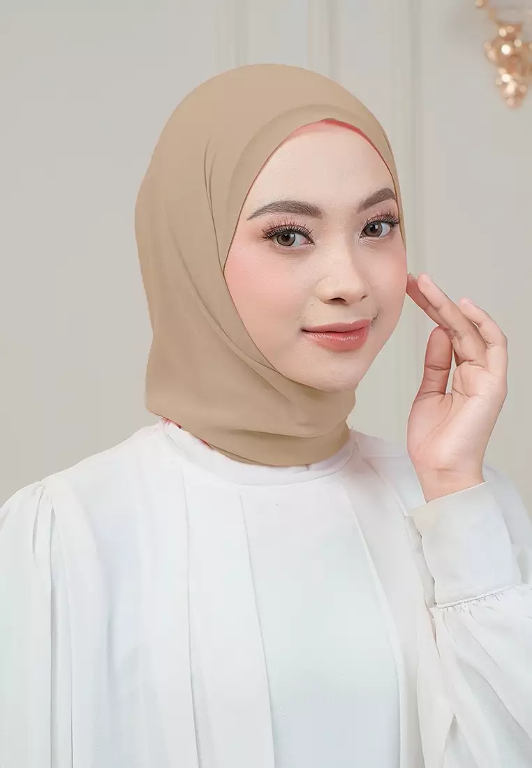 HIJAB INSTAN MAGNET SYIFA - WALLNUT