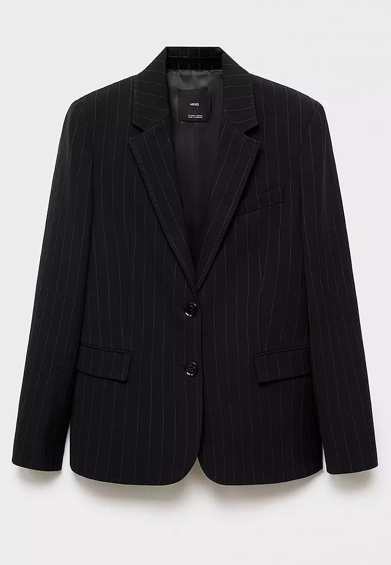 Straight-Fit Suit Jacket