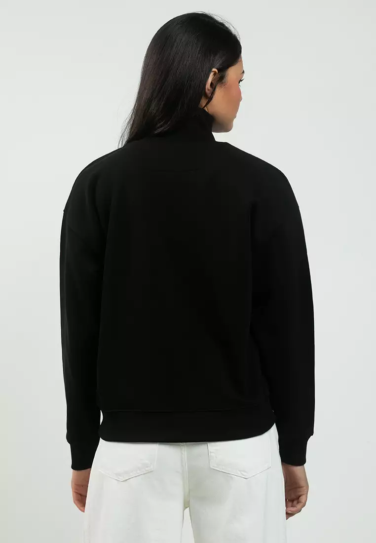 Baby Fox Half Zipped Sweatshirt