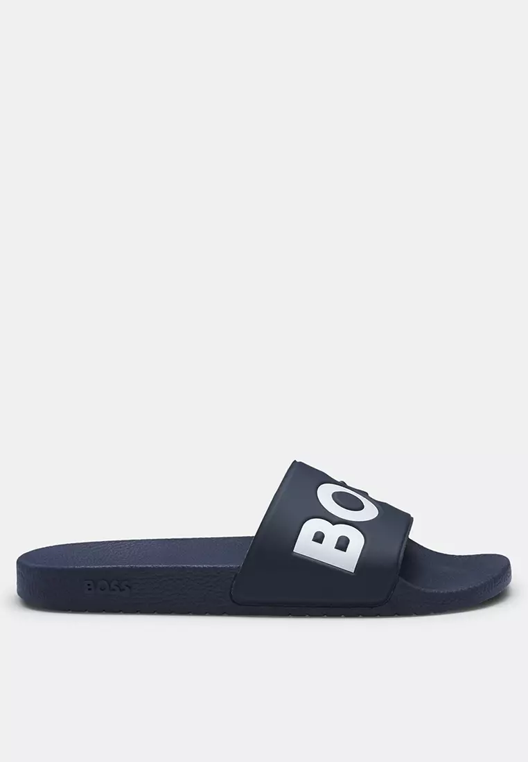 Logo Slide Sandals - BOSS Business