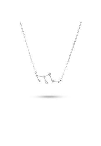 Millenne silver MILLENNE Match The Stars Leo Constellation Silver Necklace with 925 Sterling Silver CCECEAC2557518GS_1