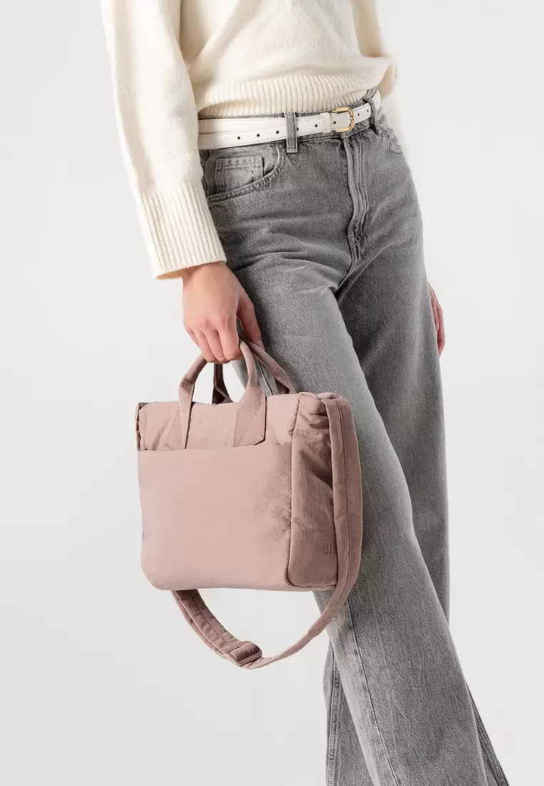 Buy Sometime Poofah Tote Bag - Blush 2025 Online | ZALORA Philippines