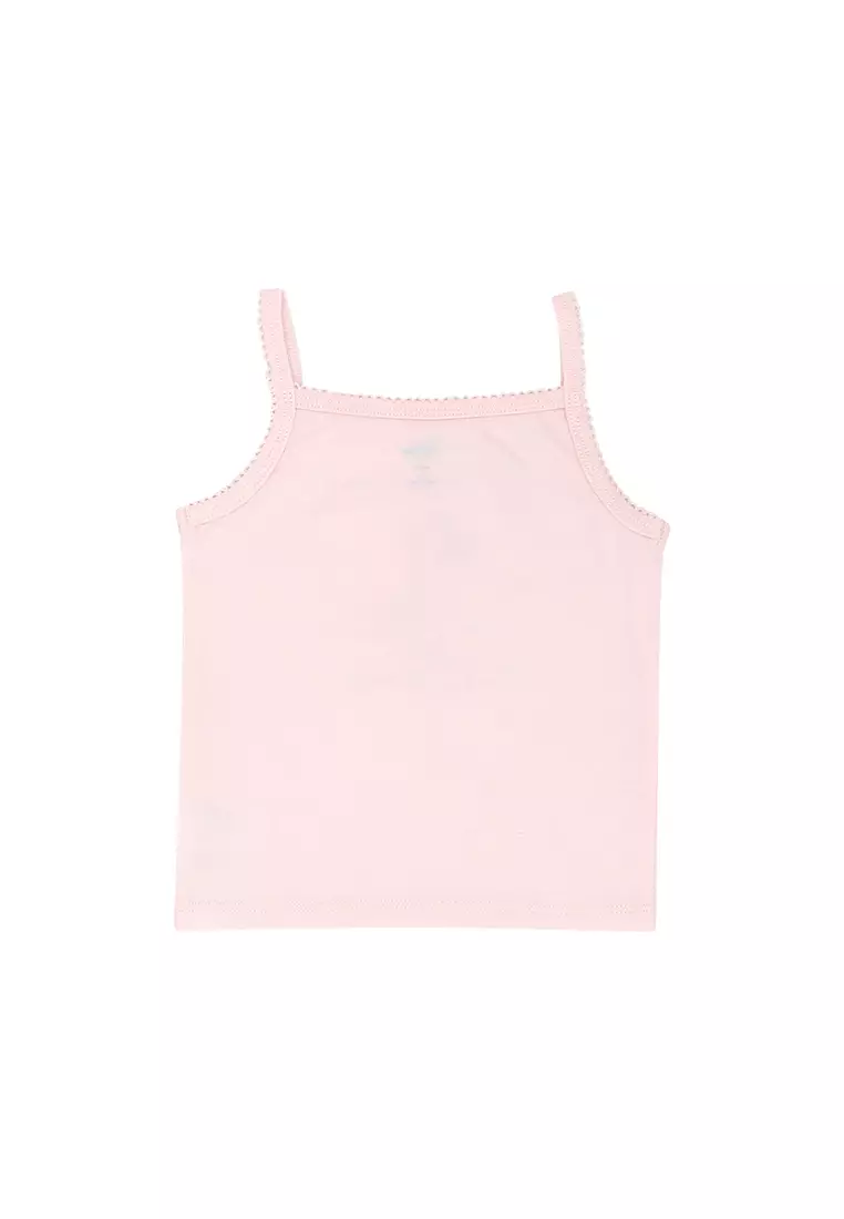 Baby Girl Licensed Newborn Essentials Sando Pack of 3 "Blooming"