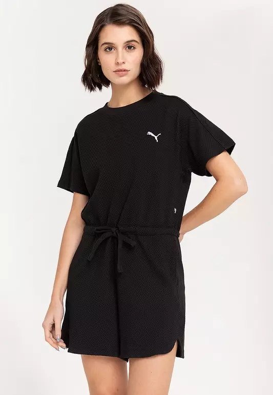 Her Short Jumpsuit