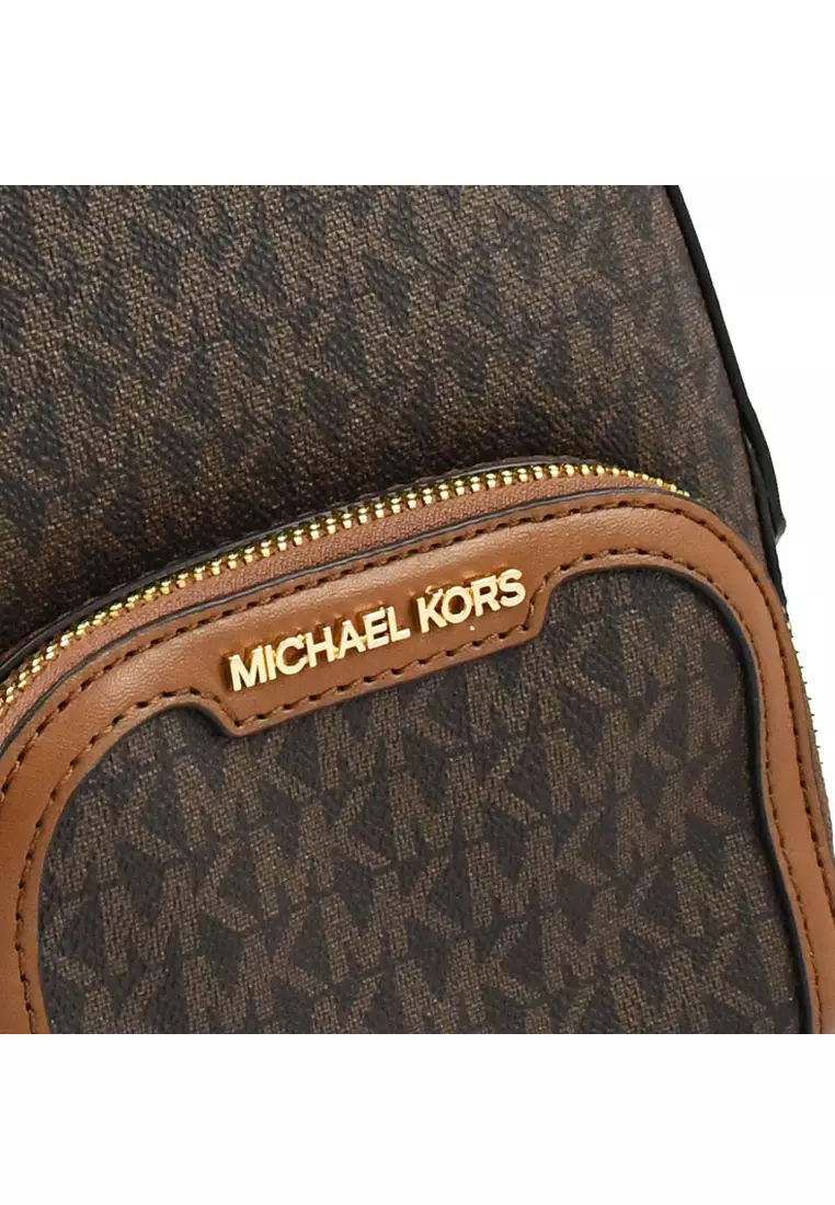 Signature Jaycee Mini Backpack - Brown