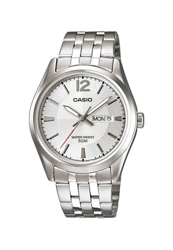 CASIO silver Casio Classic Analog Dress Watch (MTP-1335D-7A) 9360FACF41C53FGS_1