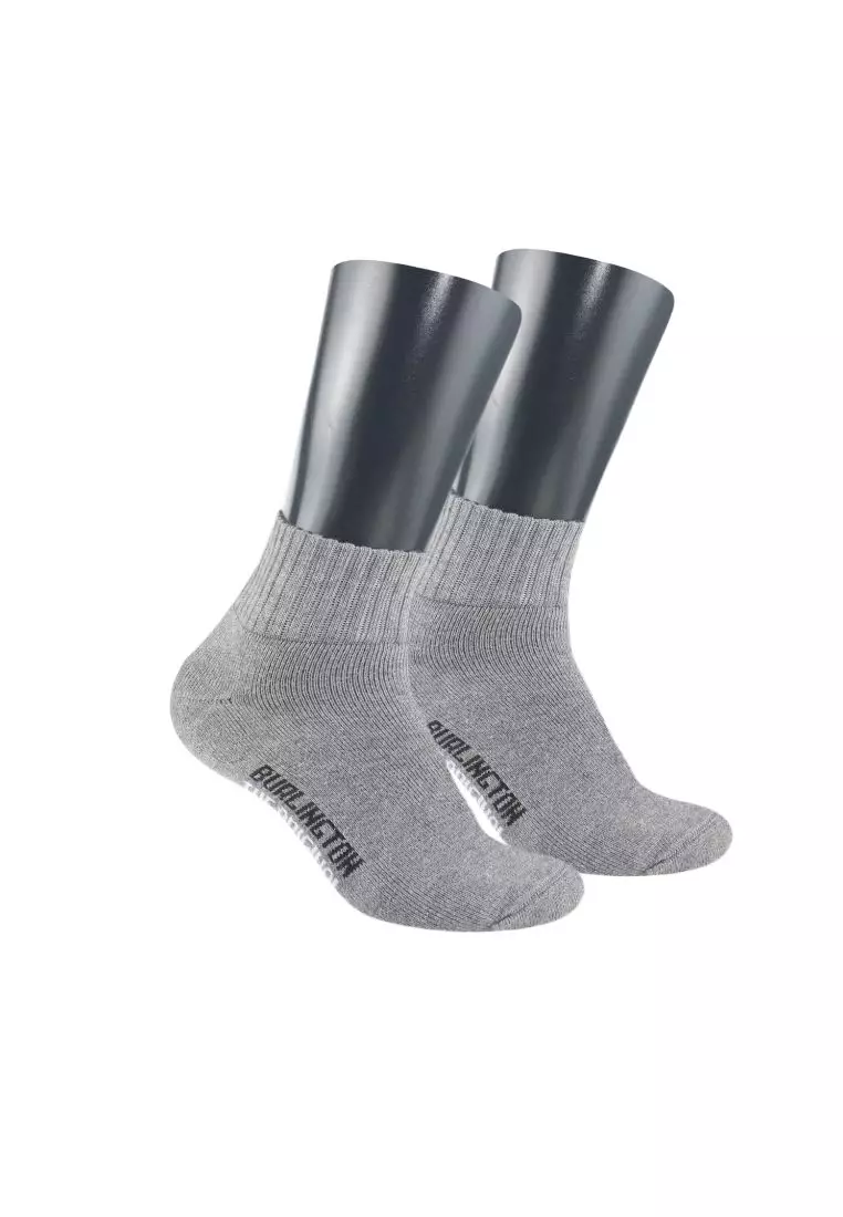 Burlington Men's Thick Sports Heavy Ankle socks 3 pairs in 1 pack 0222H