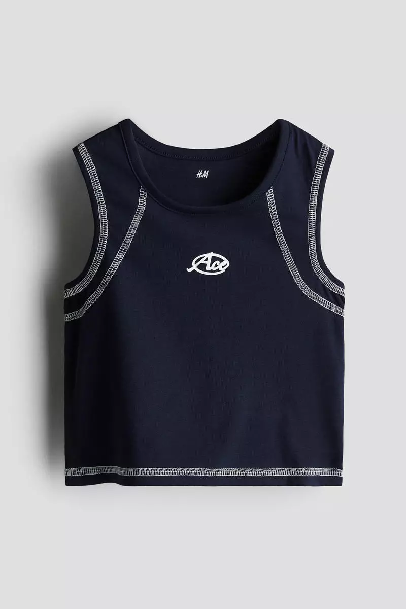 COOLMAX® Flatlock-seam vest top