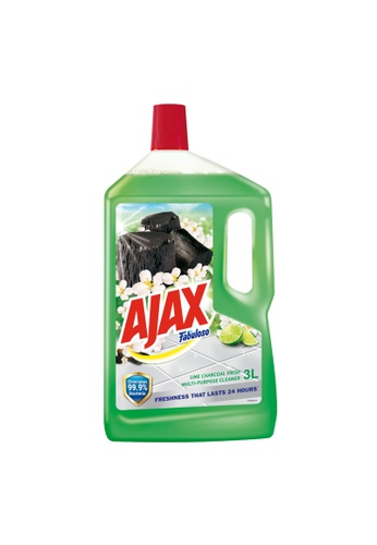 Buy Ajax Ajax Fabuloso Lime Charcoal Multi Purpose Floor Cleaner 3l Online On Zalora Singapore