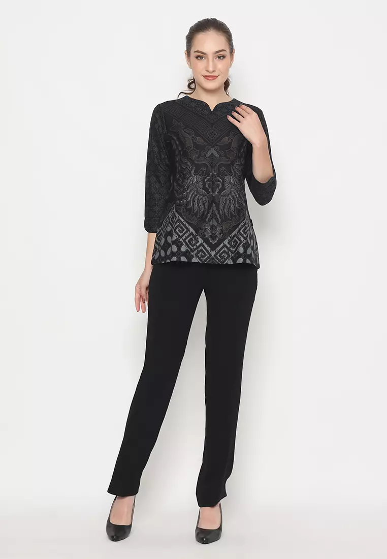 Hadinata Batik Wanita Superfine Blouse Arshi Amartya