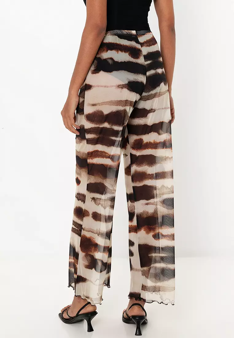ZARA Printed Pants 2025 | Buy ZARA Online | ZALORA Hong Kong