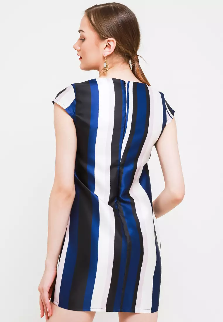 Chanira Ziva Dress-Navy Multi