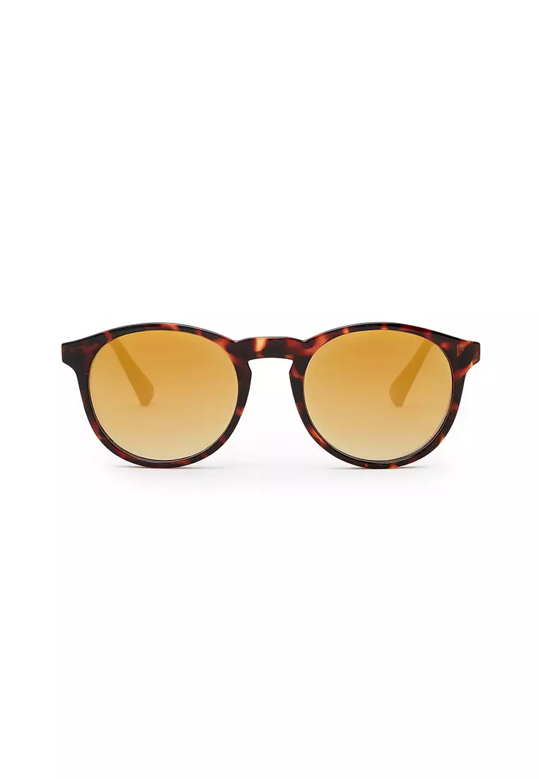 HAWKERS Dark Carey Gold Gradient BEL AIR Sunglasses for Men and Women. Official Product Designed in Spain