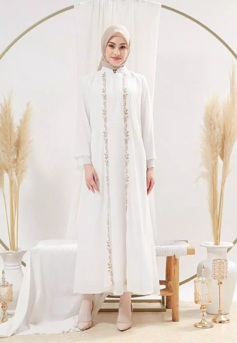 EPC Gamis Audrey - Broken White - Embroidery Collection
