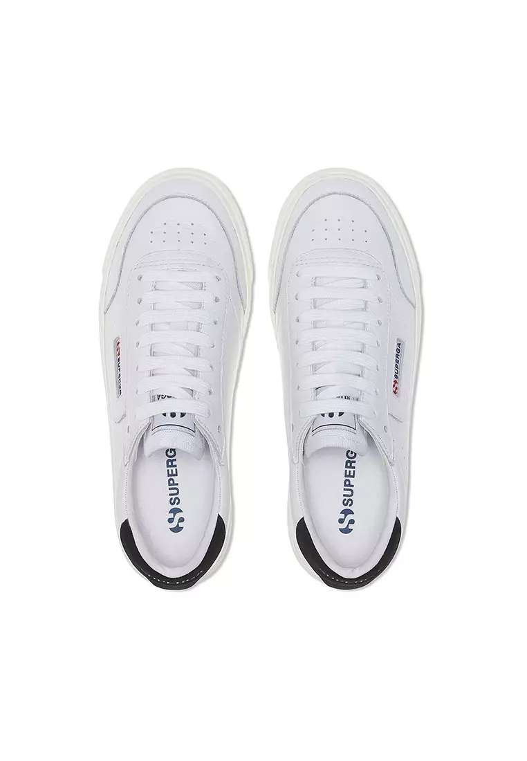 Buy Superga 3843 Court White Bristol Black FAvorio Sneakers 2024