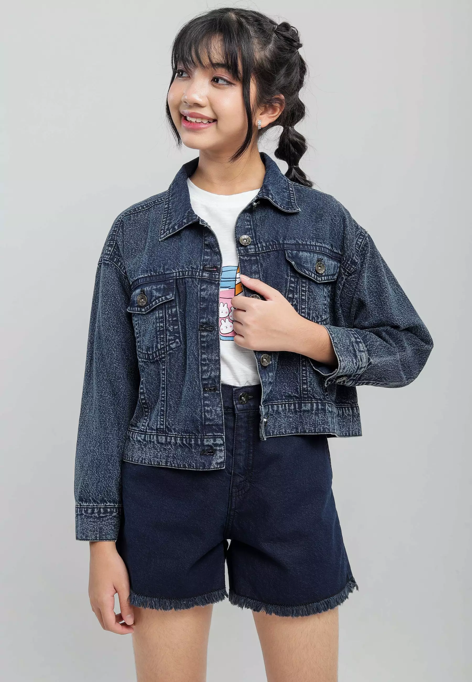 Jual EXIT GIRL EGD Sherburne Jacket Jeans Original 2024 | ZALORA ...