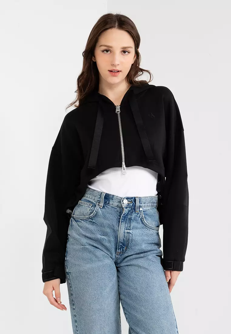 Buy Black Sweatshirt & Hoodies for Women by Calvin Klein Jeans Online